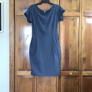 Teal dress with pockets!